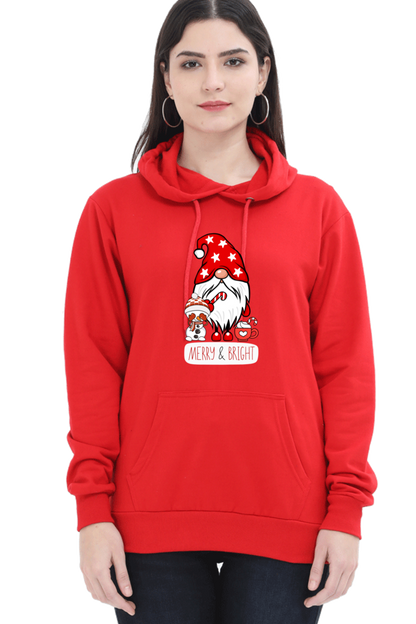 WOMEN || HOODIE SWEATSHIRT || STREETWEAR || MERRY CHRISTMAS || SANTA CLAUS || SNOWMAN || QUIRKY || FUNNY PICTURES || CUTE SANTA || CARTOON CHARACTER || HOLIDAY FASHION || CHRISTMAS GIFTS || WINTER WEAR