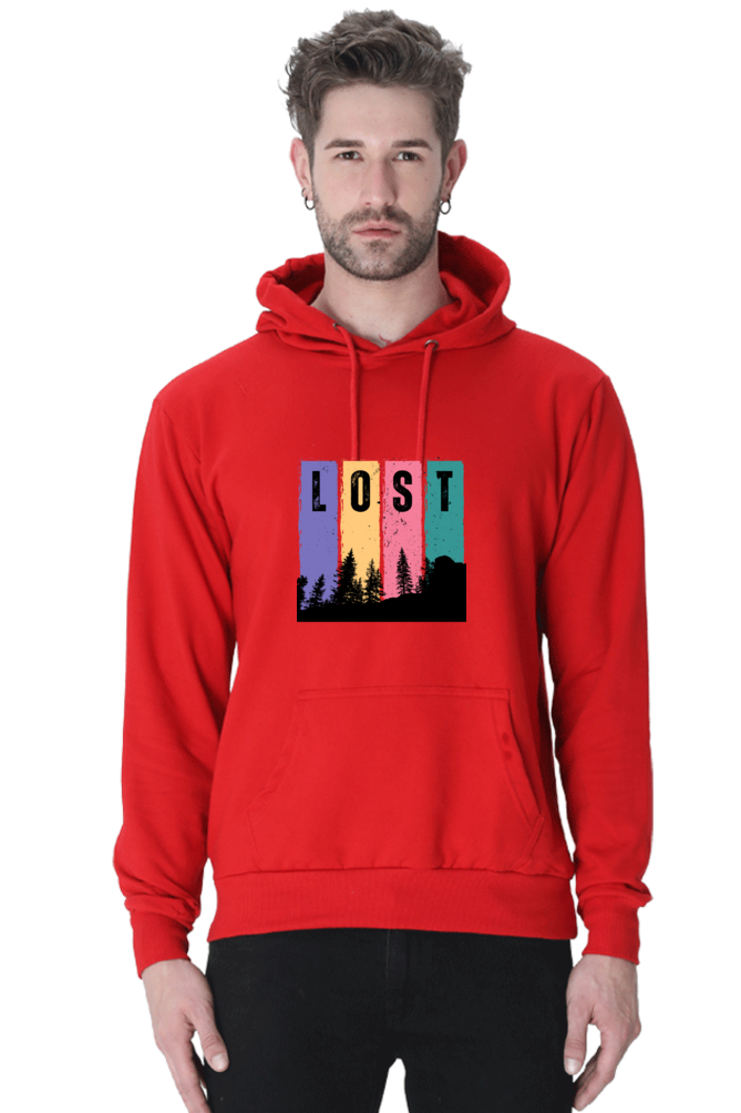 MEN || HOODIE SWEATSHIRT || TRAVEL || LOST