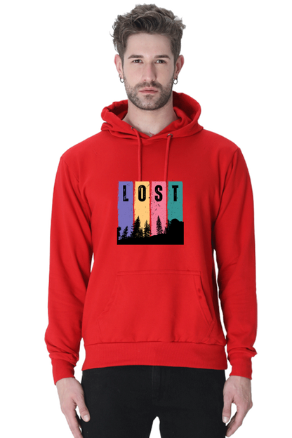 MEN || HOODIE SWEATSHIRT || TRAVEL || LOST