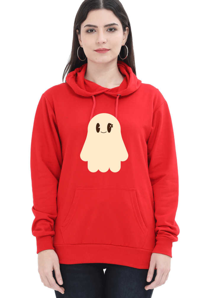 WOMEN || HOODIE SWEATSHIRT || STREETWEAR || GHOST || HOLIDAY FASHION || SPOOKY || FUNNY || HALLOWEEN || CHRISTMAS GIFT || WINTER WEAR