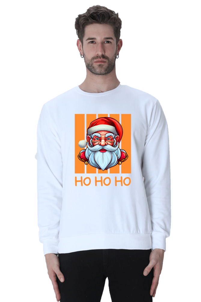 MEN || SWEATSHIRT || STREETWEAR || MERRY CHRISTMAS || SANTA CLAUS || HO HO HO ||  HOLIDAY FASHION || CHRISTMAS GIFTS || WINTER WEAR