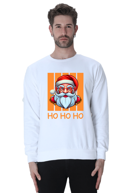 MEN || SWEATSHIRT || STREETWEAR || MERRY CHRISTMAS || SANTA CLAUS || HO HO HO ||  HOLIDAY FASHION || CHRISTMAS GIFTS || WINTER WEAR