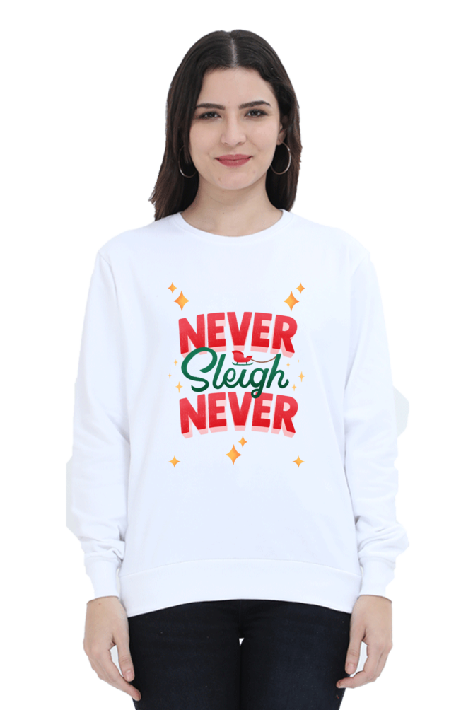 WOMEN || SWEATSHIRT || FUNNY QUOTES || MERRY CHRISTMAS || SANTA CLAUS || HUMOR || CHRISTMAS SAYING || GRAPHIC DESIGN ||  HOLIDAY FASHION || PHRASES || WINTER WEAR