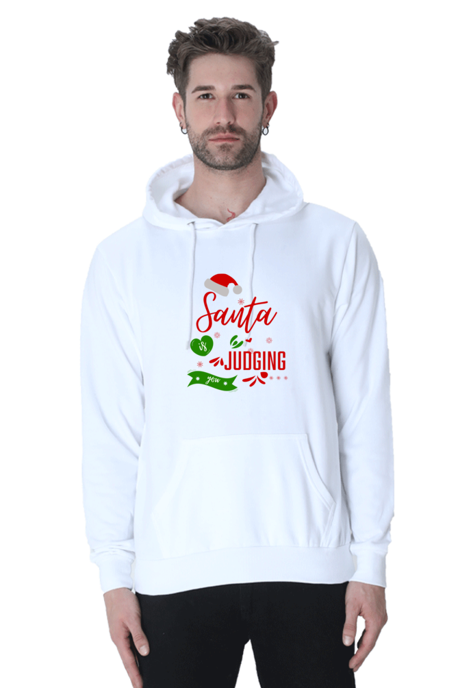 MEN || HOODIE SWEATSHIRT || FUNNY QUOTES || MERRY CHRISTMAS || SANTA CLAUS || HUMOR || HOLIDAY FASHION || PHRASES || WINTER WEAR