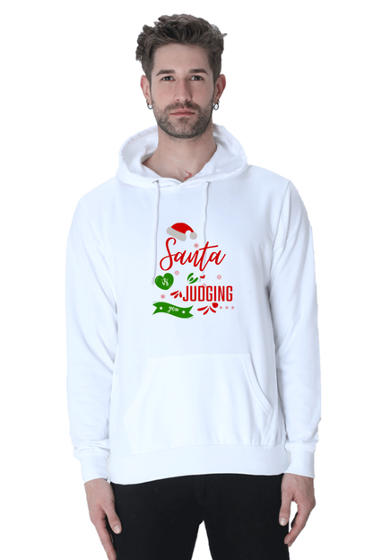 MEN || HOODIE SWEATSHIRT || FUNNY QUOTES || MERRY CHRISTMAS || SANTA CLAUS || HUMOR || HOLIDAY FASHION || PHRASES || WINTER WEAR