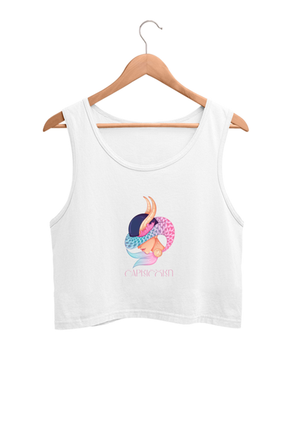 WOMEN || CROP TANK TOP || ZODIAC SIGN || ASTROLOGY ||