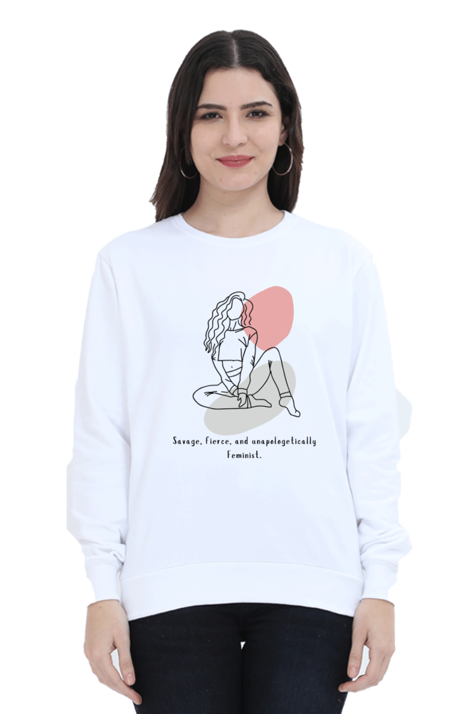 WOMEN || SWEATSHIRT ||  MOTIVATIONAL QUOTES || FEMINISM || SELF-LOVE || EMPOWERMENT || CONFIDENCE || SELF CARE || GIRL POWER || STRONG || INDEPENDENT || FEMINIST || GIFT FOR HER || WINTER WEAR