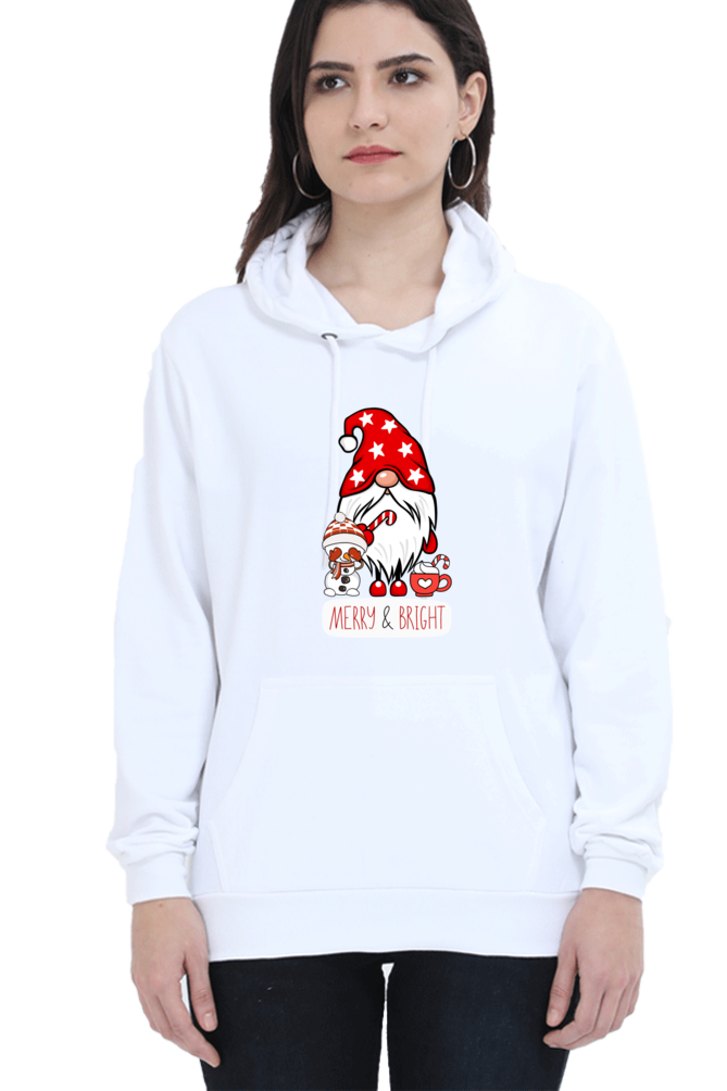 WOMEN || HOODIE SWEATSHIRT || STREETWEAR || MERRY CHRISTMAS || SANTA CLAUS || SNOWMAN || QUIRKY || FUNNY PICTURES || CUTE SANTA || CARTOON CHARACTER || HOLIDAY FASHION || CHRISTMAS GIFTS || WINTER WEAR