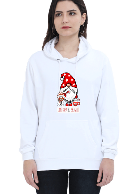 WOMEN || HOODIE SWEATSHIRT || STREETWEAR || MERRY CHRISTMAS || SANTA CLAUS || SNOWMAN || QUIRKY || FUNNY PICTURES || CUTE SANTA || CARTOON CHARACTER || HOLIDAY FASHION || CHRISTMAS GIFTS || WINTER WEAR