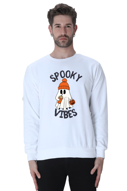 MEN || SWEATSHIRT || STREETWEAR || GHOST || PUMPKIN || SPOOKY || FUNNY || HALLOWEEN || CHRISTMAS GIFT || WINTER WEAR