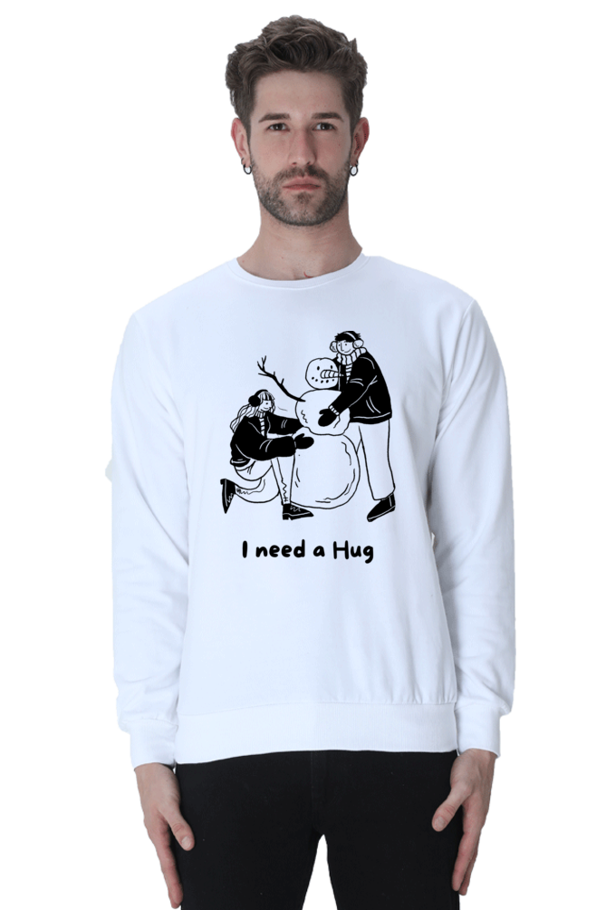 MEN || SWEATSHIRT || MERRY CHRISTMAS || SNOWMAN || COUPLE || RELATIONSHIP || LOVE || FRIENDSHIP || GRAPHIC DESIGN || HOLIDAY FASHION || CHRISTMAS GIFTS || WINTER WEAR