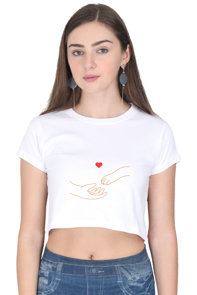 WOMEN || CROP TOP || POSITIVE VIBES || ANIMAL PRINT || ANIMAL LOVER || FASHION || PAW || DOG || DOG LOVER || CAT LOVER || CUTE CAT || CUTE DOG || PET LOVER || PET ADOPTION || GIFT FOR HER