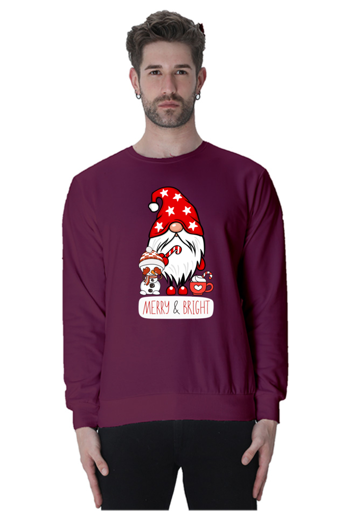 MEN || SWEATSHIRT || STREETWEAR || MERRY CHRISTMAS || SANTA CLAUS || SNOWMAN || QUIRKY || FUNNY PICTURES || CUTE SANTA || CARTOON CHARACTER || HOLIDAY FASHION || CHRISTMAS GIFTS || WINTER WEAR