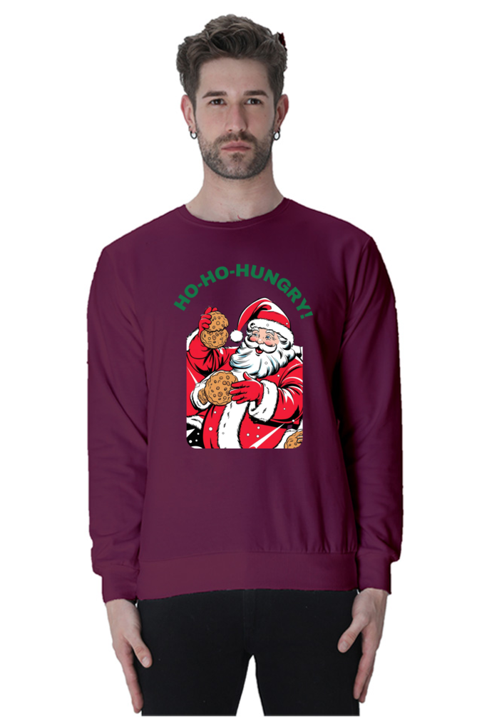 MEN || SWEATSHIRT || MERRY CHRISTMAS || SANTA CLAUS || WINTER WEAR || COOKIES || FUNNY QUOTES || TRENDY || FASHION