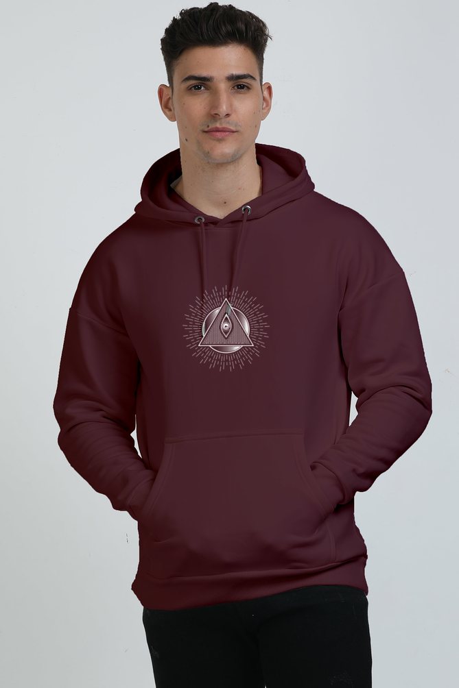 MEN || HOODIE SWEATSHIRT || ABSTRACT ILLUSIONISM || EYE OF PROVIDENCE