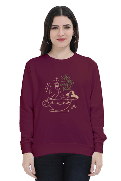 WOMEN || SWEATSHIRT || FUNNY QUOTES || COFFEE LOVER || COFFEE ADDICT || COFFEE MUG || HUMOR || GIFT FOR HER || WINTER WEAR