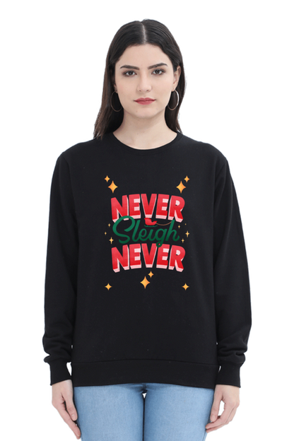 WOMEN || SWEATSHIRT || FUNNY QUOTES || MERRY CHRISTMAS || SANTA CLAUS || HUMOR || CHRISTMAS SAYING || GRAPHIC DESIGN ||  HOLIDAY FASHION || PHRASES || WINTER WEAR