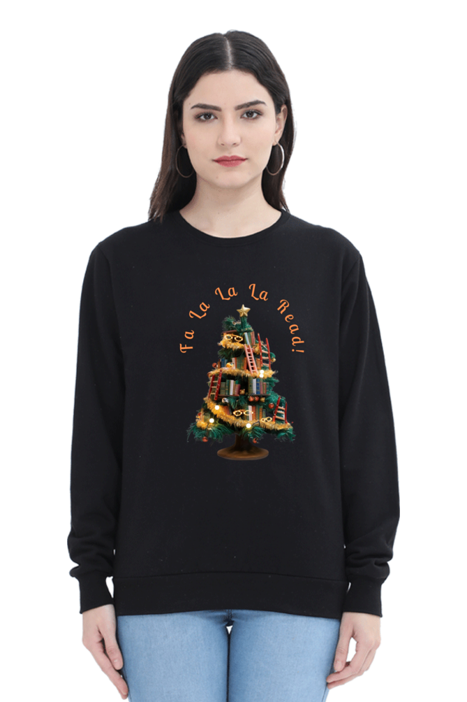 WOMEN || SWEATSHIRT || MERRY CHRISTMAS || STREETWEAR || BOOKWORM || BOOK LOVER || CHRISTMAS GIFT || WINTER WEAR