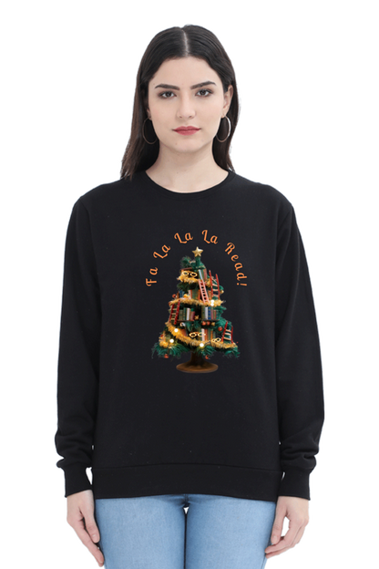 WOMEN || SWEATSHIRT || MERRY CHRISTMAS || STREETWEAR || BOOKWORM || BOOK LOVER || CHRISTMAS GIFT || WINTER WEAR