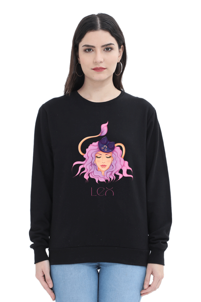 WOMEN || SWEATSHIRT || ZODIAC SIGN || ASTROLOGY || LEO || BRAVERY || STRENGTH || BIRTHDAY || GIFTS FOR HER