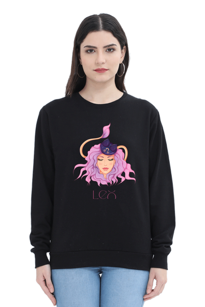 WOMEN || SWEATSHIRT || ZODIAC SIGN || ASTROLOGY || LEO || BRAVERY || STRENGTH || BIRTHDAY || GIFTS FOR HER