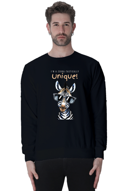 MEN || SWEATSHIRT || STREETWEAR || FUNNY QUOTES || ANIMAL PRINT || ANIME || FASHION || QUIRKY || ZEBRA || WINTER WEAR