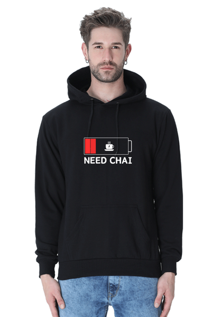 MEN || HOODIE SWEATSHIRT || STREETWEAR || TEA LOVER || TEA ADDICT || NEED CHAI || INDIAN TEA