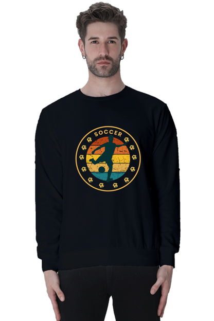 MEN || SWEATSHIRT || STREETWEAR || STREET ART || SOCCER || FOOTBALL ||  SPORTS FAN || RETRO STYLE || VINTAGE || FASHION || TRENDY || WINTER WEAR