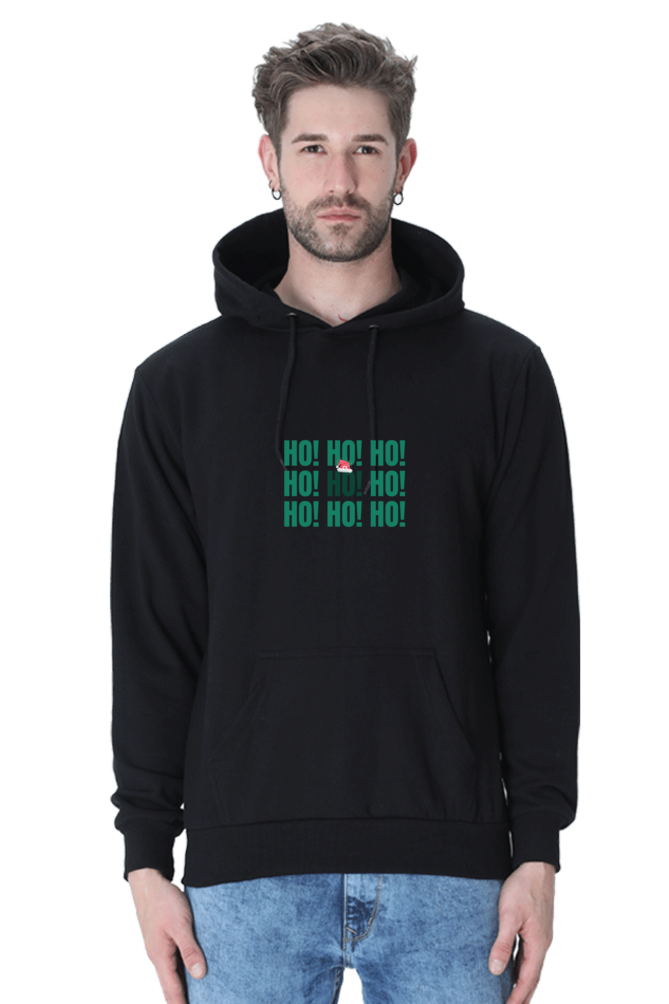 MEN || HOODIE SWEATSHIRT || MERRY CHRISTMAS || HO HO HO