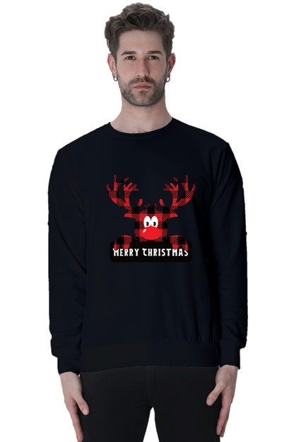 MEN || SWEATSHIRT || STREETWEAR || MERRY CHRISTMAS || SANTA CLAUS || REINDEER || HOLIDAY FASHION || CHRISTMAS GIFTS || WINTER WEAR