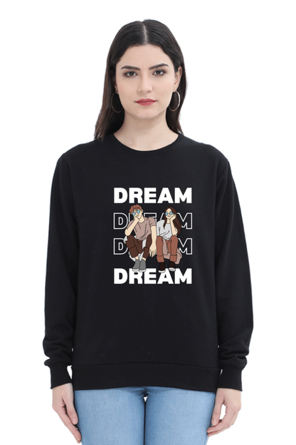 WOMEN || SWEATSHIRT || DREAM || DREAMER || MOTIVATIONAL QUOTES ||  HOPE || POSITIVE THINKING || SELF-LOVE || SELF-CARE || WINTER WEAR