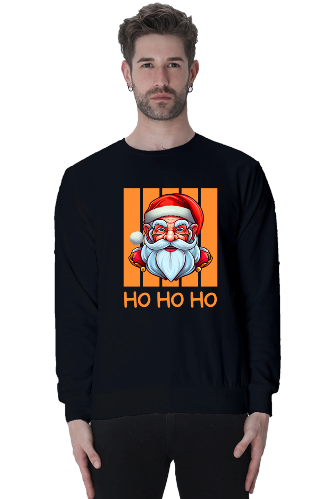 MEN || SWEATSHIRT || STREETWEAR || MERRY CHRISTMAS || SANTA CLAUS || HO HO HO ||  HOLIDAY FASHION || CHRISTMAS GIFTS || WINTER WEAR