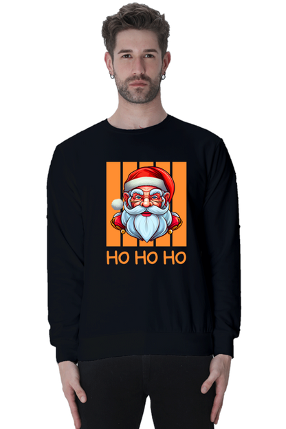 MEN || SWEATSHIRT || STREETWEAR || MERRY CHRISTMAS || SANTA CLAUS || HO HO HO ||  HOLIDAY FASHION || CHRISTMAS GIFTS || WINTER WEAR