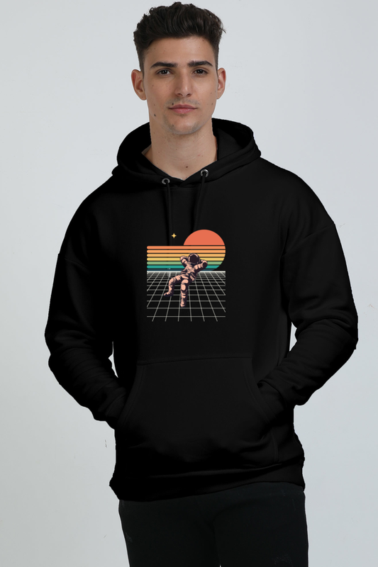 MEN || HOODIE SWEATSHIRT || RELAXING ASTRONAUT