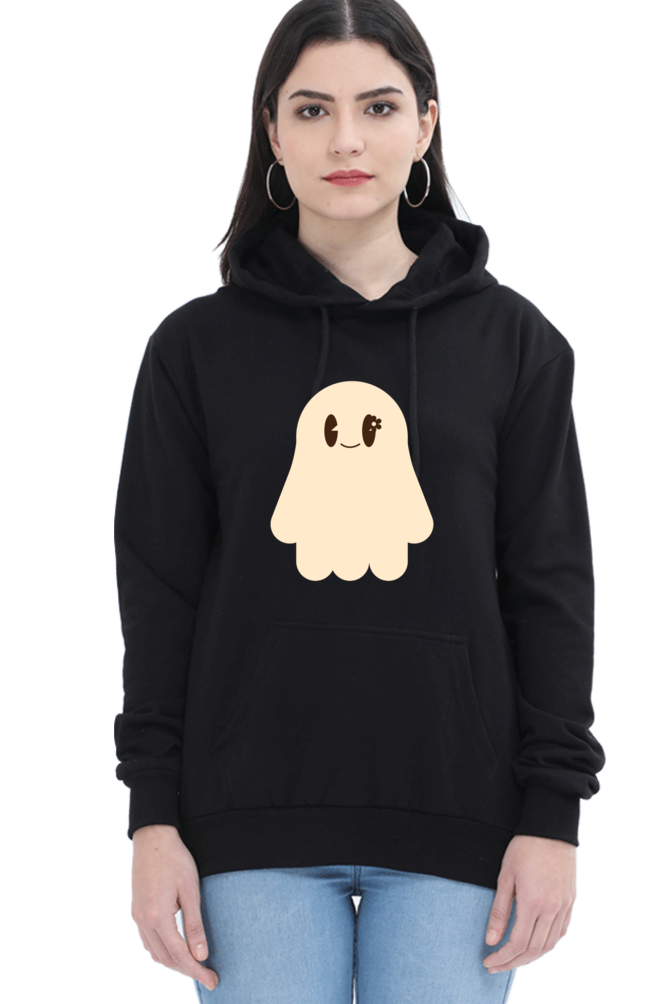 WOMEN || HOODIE SWEATSHIRT || STREETWEAR || GHOST || HOLIDAY FASHION || SPOOKY || FUNNY || HALLOWEEN || CHRISTMAS GIFT || WINTER WEAR