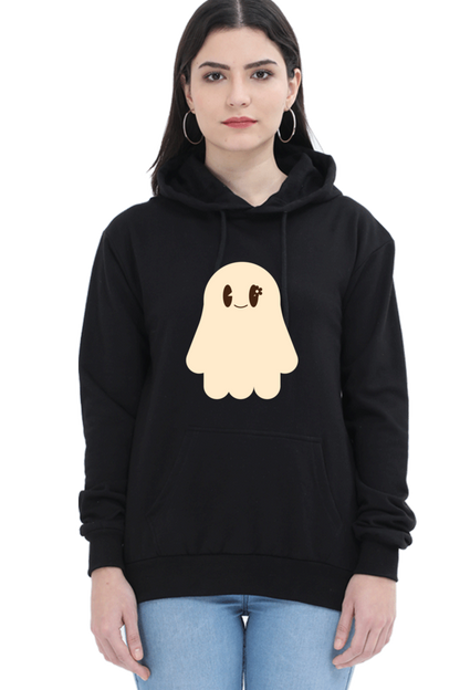 WOMEN || HOODIE SWEATSHIRT || STREETWEAR || GHOST || HOLIDAY FASHION || SPOOKY || FUNNY || HALLOWEEN || CHRISTMAS GIFT || WINTER WEAR