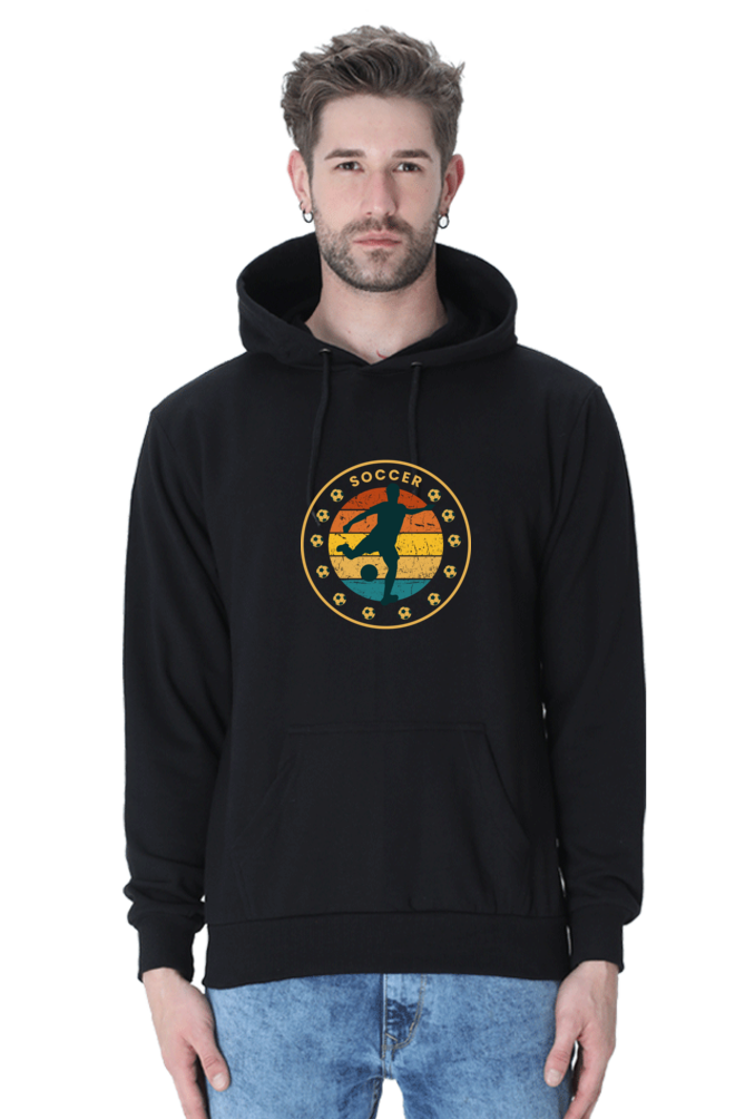 MEN ||  HOODIE SWEATSHIRT || STREETWEAR || STREET ART || SOCCER || FOOTBALL || SPORTS FAN || RETRO STYLE || VINTAGE || FASHION || TRENDY || WINTER WEAR