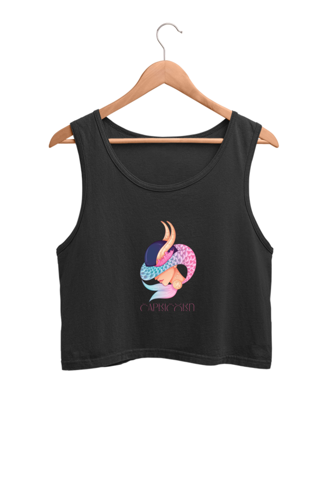 WOMEN || CROP TANK TOP || ZODIAC SIGN || ASTROLOGY ||