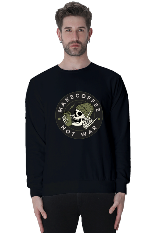 MEN || SWEATSHIRT || STREETWEAR || STREET ART || COFFEE LOVER || COFFEE ADDICT || SKULL || ZOMBIE || FUNNY QUOTES || MINIMALIST || WINTER WEAR