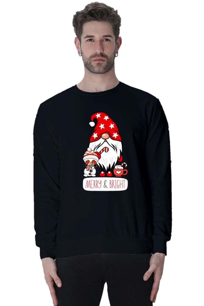 MEN || SWEATSHIRT || STREETWEAR || MERRY CHRISTMAS || SANTA CLAUS || SNOWMAN || QUIRKY || FUNNY PICTURES || CUTE SANTA || CARTOON CHARACTER || HOLIDAY FASHION || CHRISTMAS GIFTS || WINTER WEAR