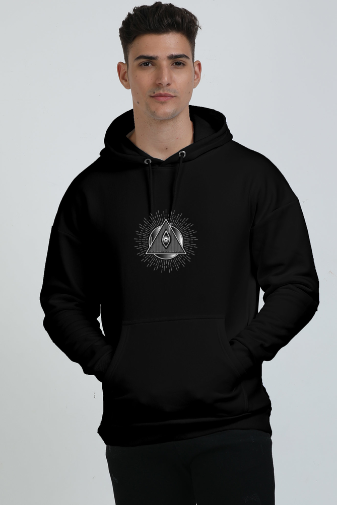 MEN || HOODIE SWEATSHIRT || ABSTRACT ILLUSIONISM || EYE OF PROVIDENCE