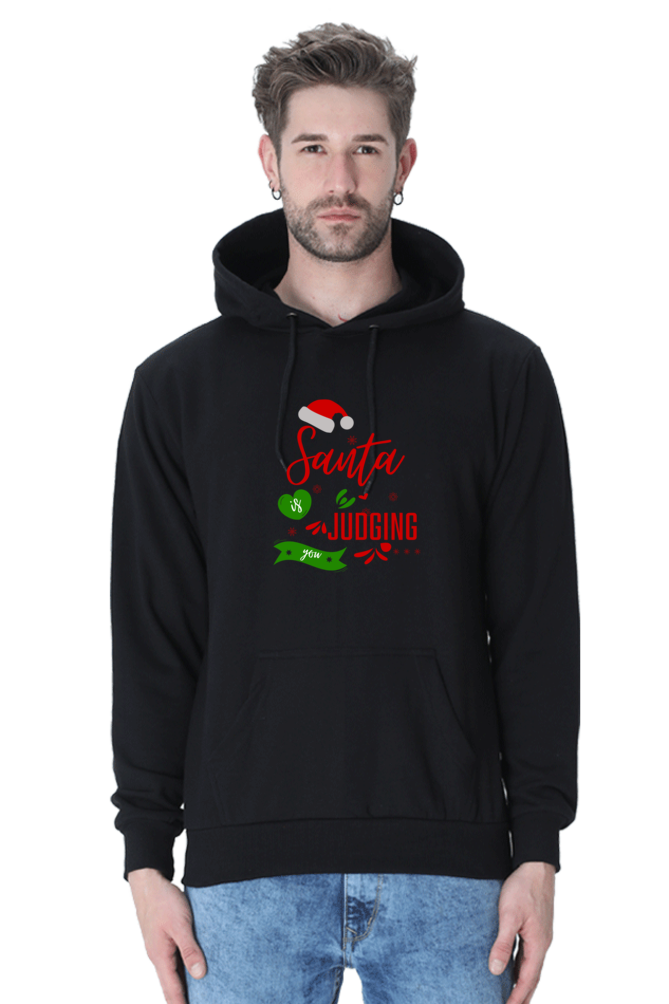 MEN || HOODIE SWEATSHIRT || FUNNY QUOTES || MERRY CHRISTMAS || SANTA CLAUS || HUMOR || HOLIDAY FASHION || PHRASES || WINTER WEAR