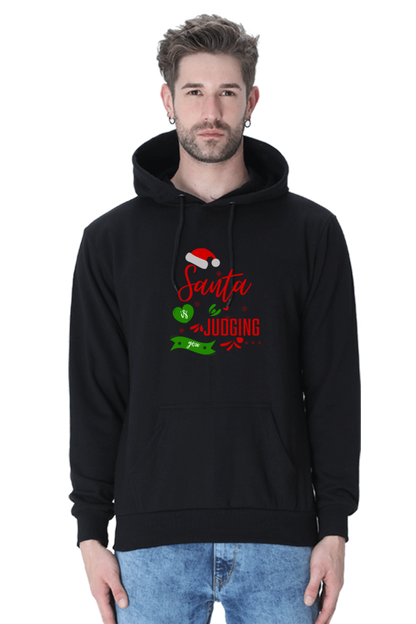 MEN || HOODIE SWEATSHIRT || FUNNY QUOTES || MERRY CHRISTMAS || SANTA CLAUS || HUMOR || HOLIDAY FASHION || PHRASES || WINTER WEAR