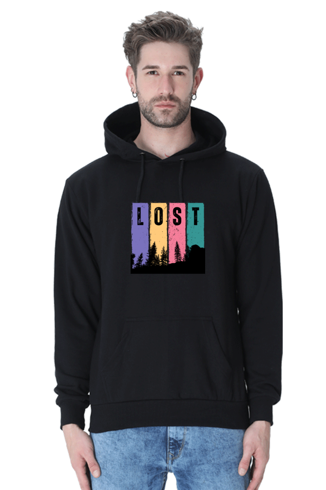 MEN || HOODIE SWEATSHIRT || TRAVEL || LOST