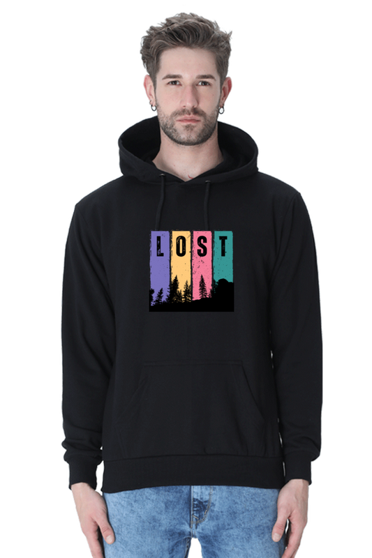 MEN || HOODIE SWEATSHIRT || TRAVEL || LOST