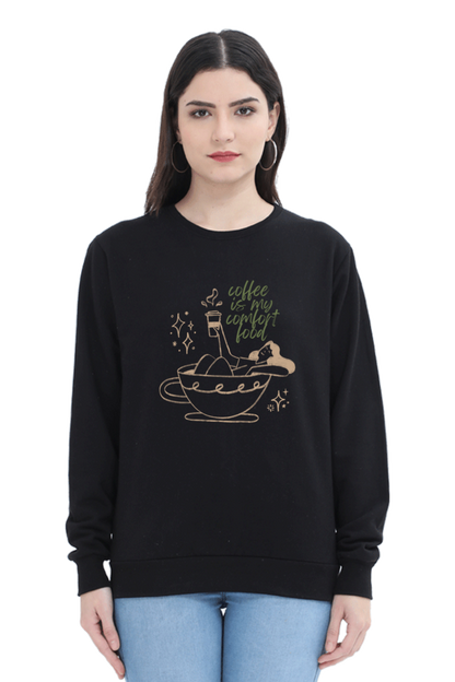 WOMEN || SWEATSHIRT || FUNNY QUOTES || COFFEE LOVER || COFFEE ADDICT || COFFEE MUG || HUMOR || GIFT FOR HER || WINTER WEAR