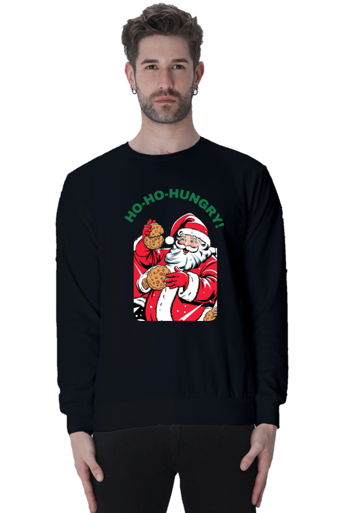 MEN || SWEATSHIRT || MERRY CHRISTMAS || SANTA CLAUS || WINTER WEAR || COOKIES || FUNNY QUOTES || TRENDY || FASHION