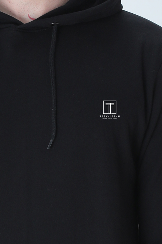 MEN || HOODIE SWEATSHIRT || TEEK-LISHH || WEAR YOUR VIBE || MINIMALIST || WINTER WEAR