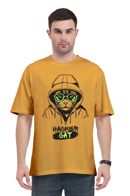 MEN || ROUND NECK OVERSIZED CLASSIC T-SHIRT || STREETWEAR || TRENDY || GAMER STYLE || GAMING || TECH FASHION || HACKER || CAT || ANIME || ANIMAL PRINT || CAT HOODIE || CAT LOVER || NERD || PROGRAMMING || IT || COMPUTER SCIENCE