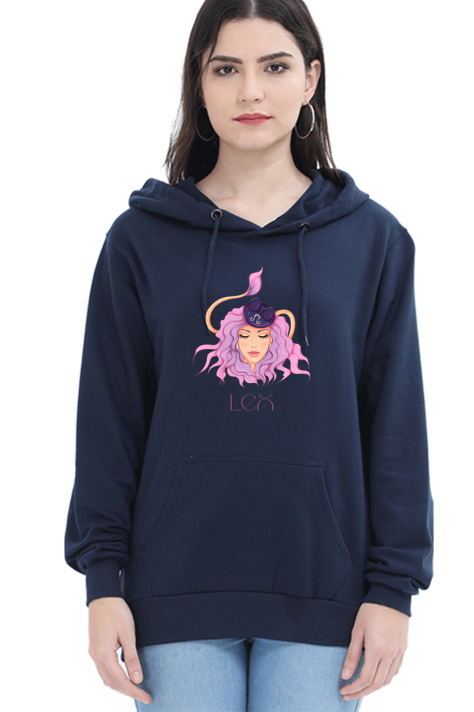 WOMEN || HOODIE SWEATSHIRT || ZODIAC SIGN || ASTROLOGY || LEO || BRAVERY || STRENGTH || BIRTHDAY || GIFTS FOR HER